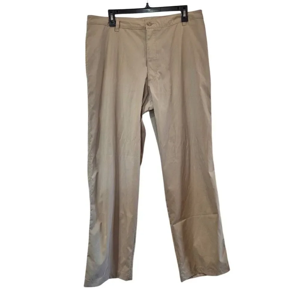 Champion Men's Tan Polyester Chino Pants